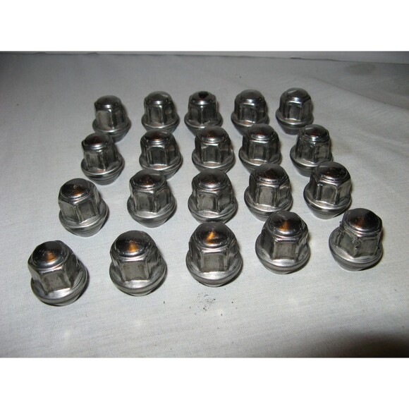 OEM 2014-2023 Ford Fusion Focus Escape MKC 5 M12 X 1.5MM Lug Nuts Set Of 20 USED - Picture 1 of 2